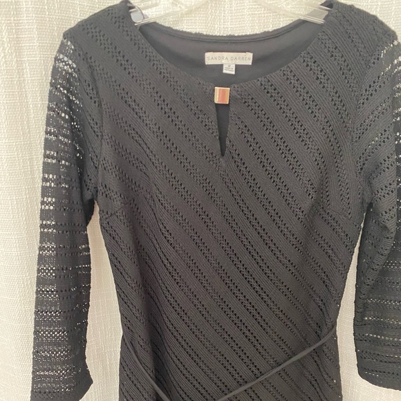 Sandra Darren Black Dress - Picture 3 of 7